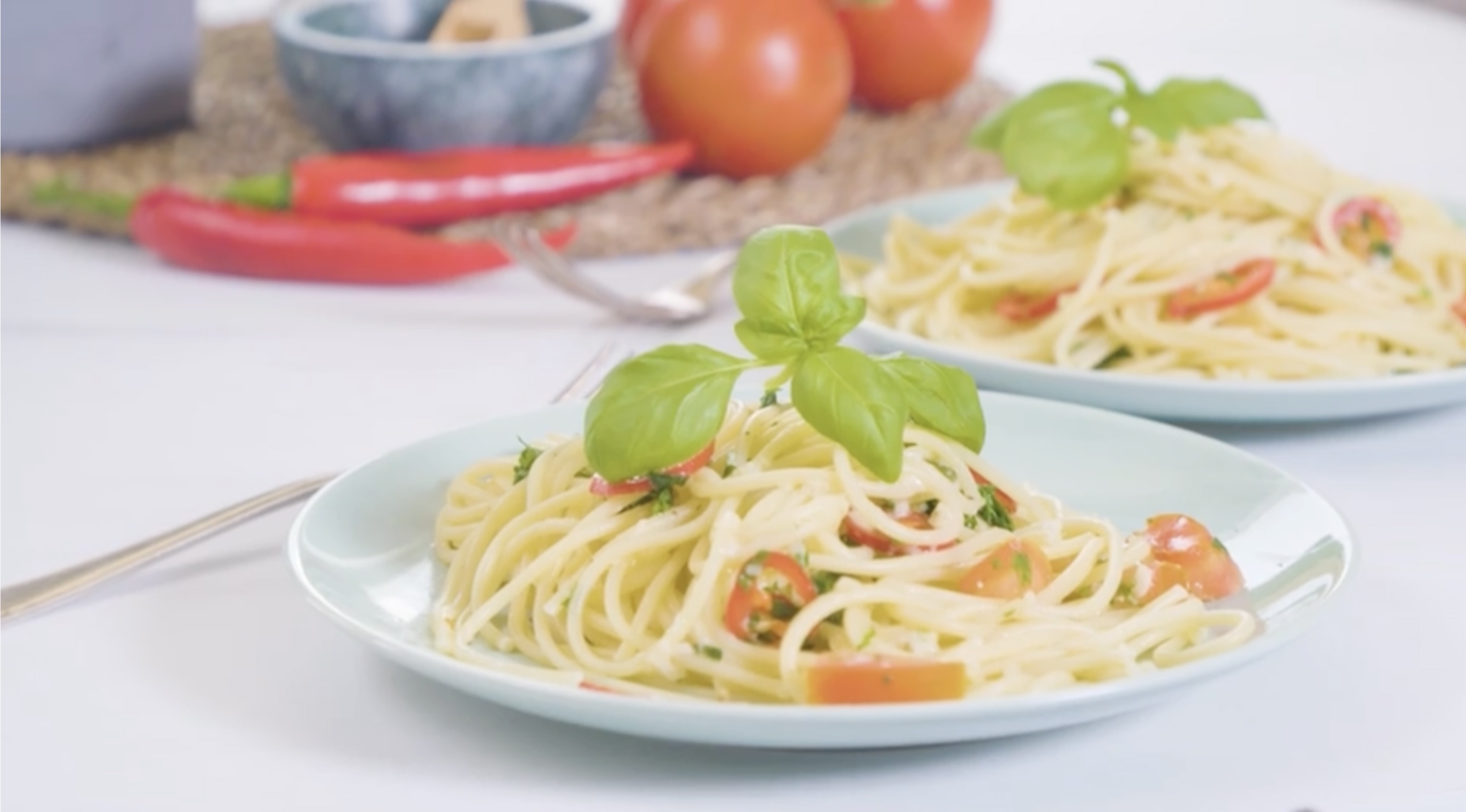 Bild von Spaghetti aglio, olio e peperoncino